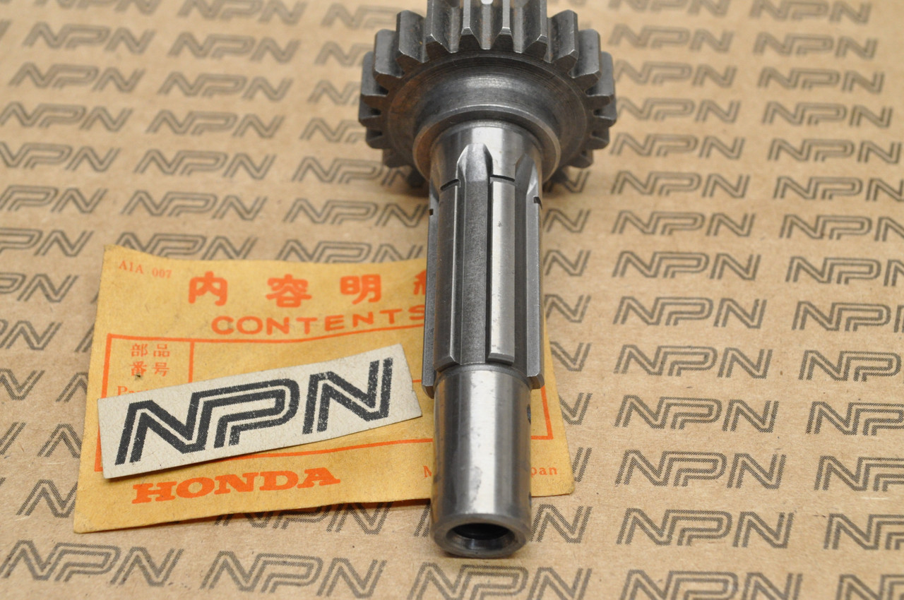 NOS Honda S90 Transmission Counter Shaft 22T 23221-028-040