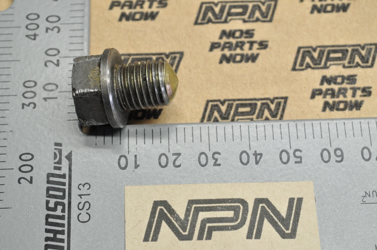 Vtg OEM Honda ATC250 CA72 CB750 CT70 QA50 TL250 XL350 Drain Bolt 92800-12000