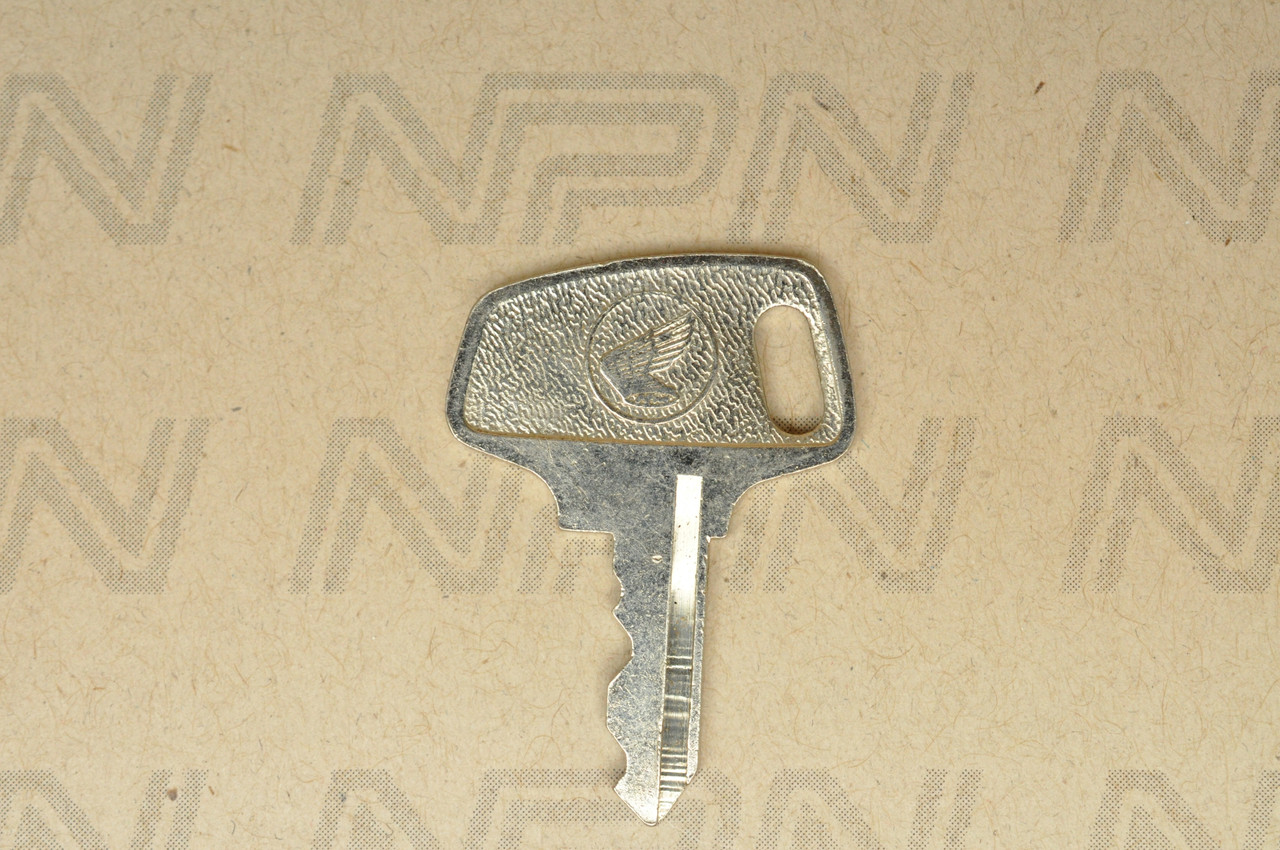 NOS Honda OEM Ignition Switch & Lock Key Single Groove H2021