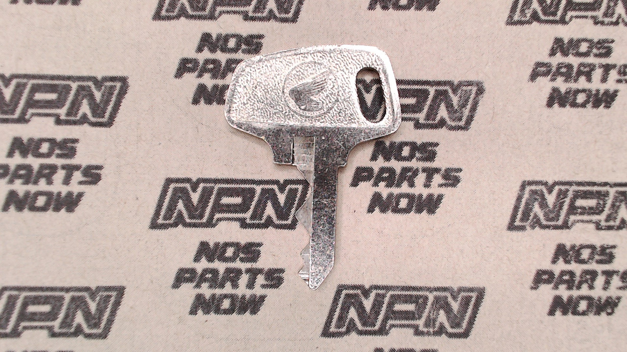 NOS Honda OEM Ignition Switch & Lock Key Single Groove H5606