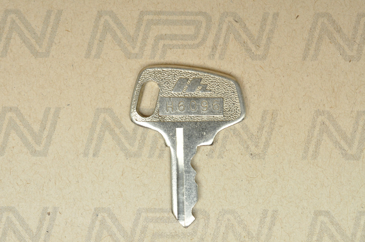 NOS Honda OEM Ignition Switch & Lock Key Single Groove H6096
