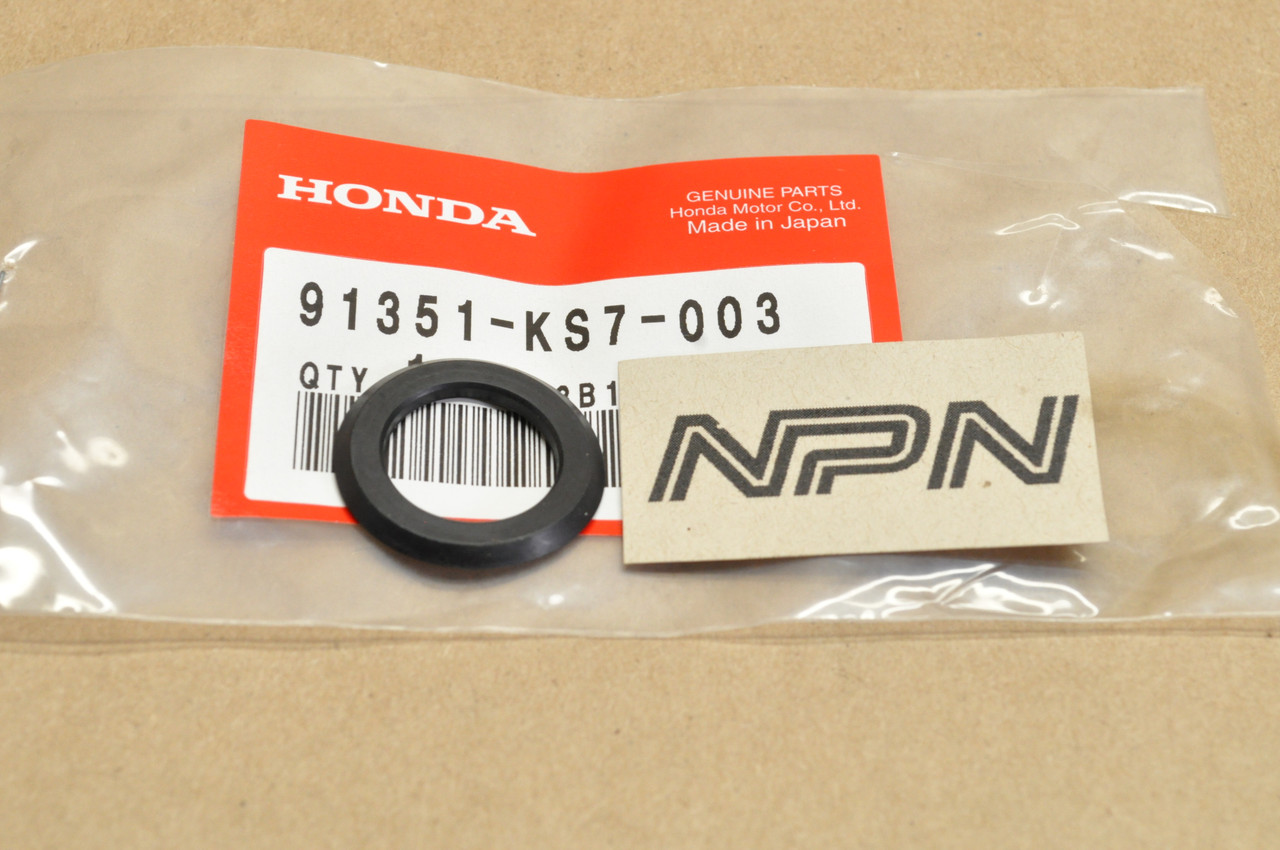 NOS Honda CR250 R CR500 R XR600 R XR650 Shock Upper Dust Seal 91351-KS7-003