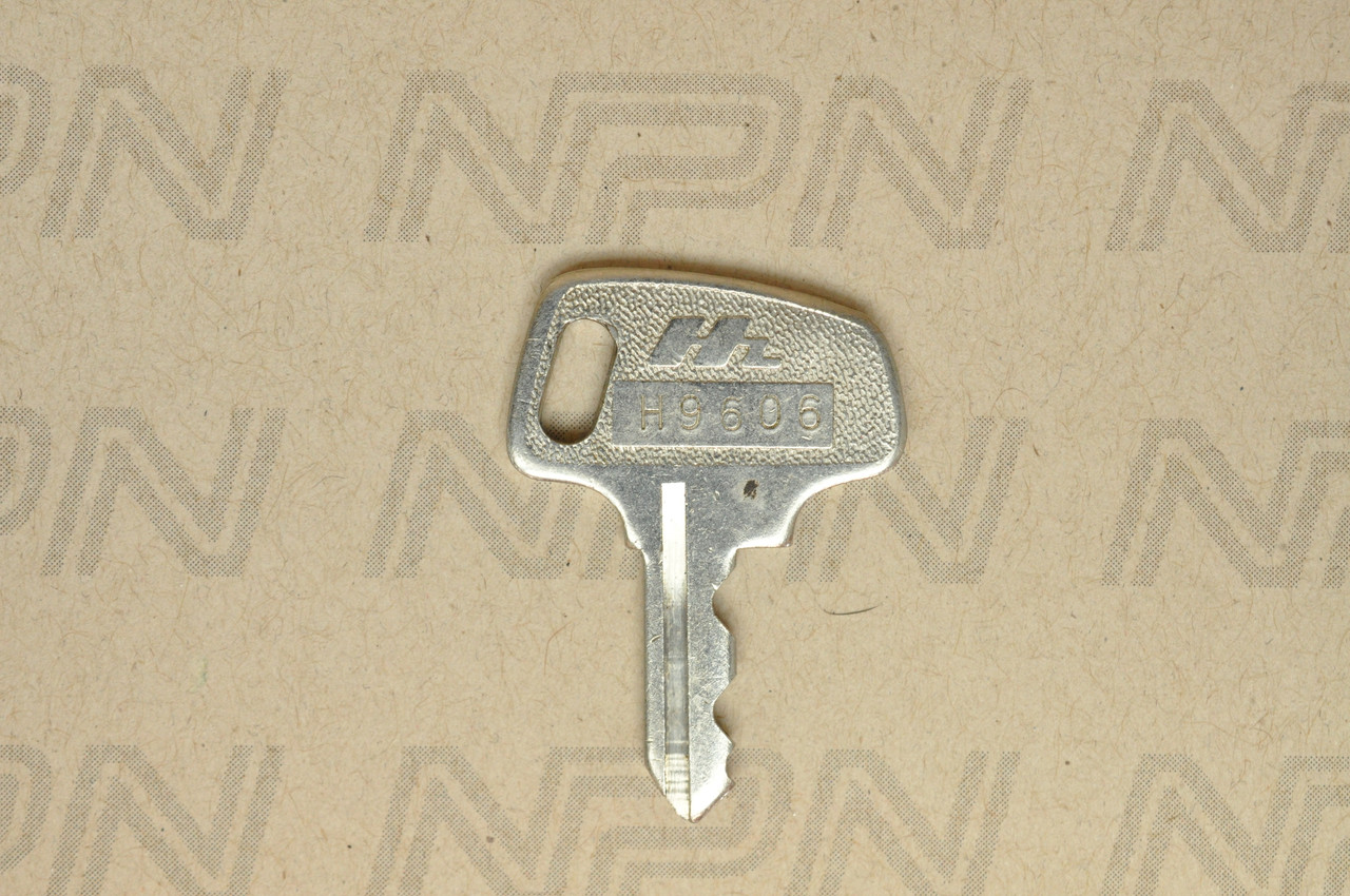 NOS Honda OEM Ignition Switch & Lock Key Single Groove H9606