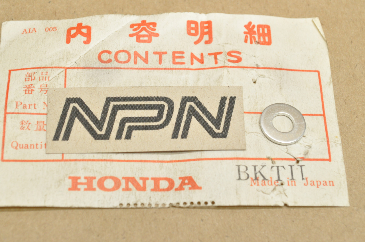 NOS Honda C100 CA100 C102 CA102 Crank Case Cover Washer Gasket 90488-001-000