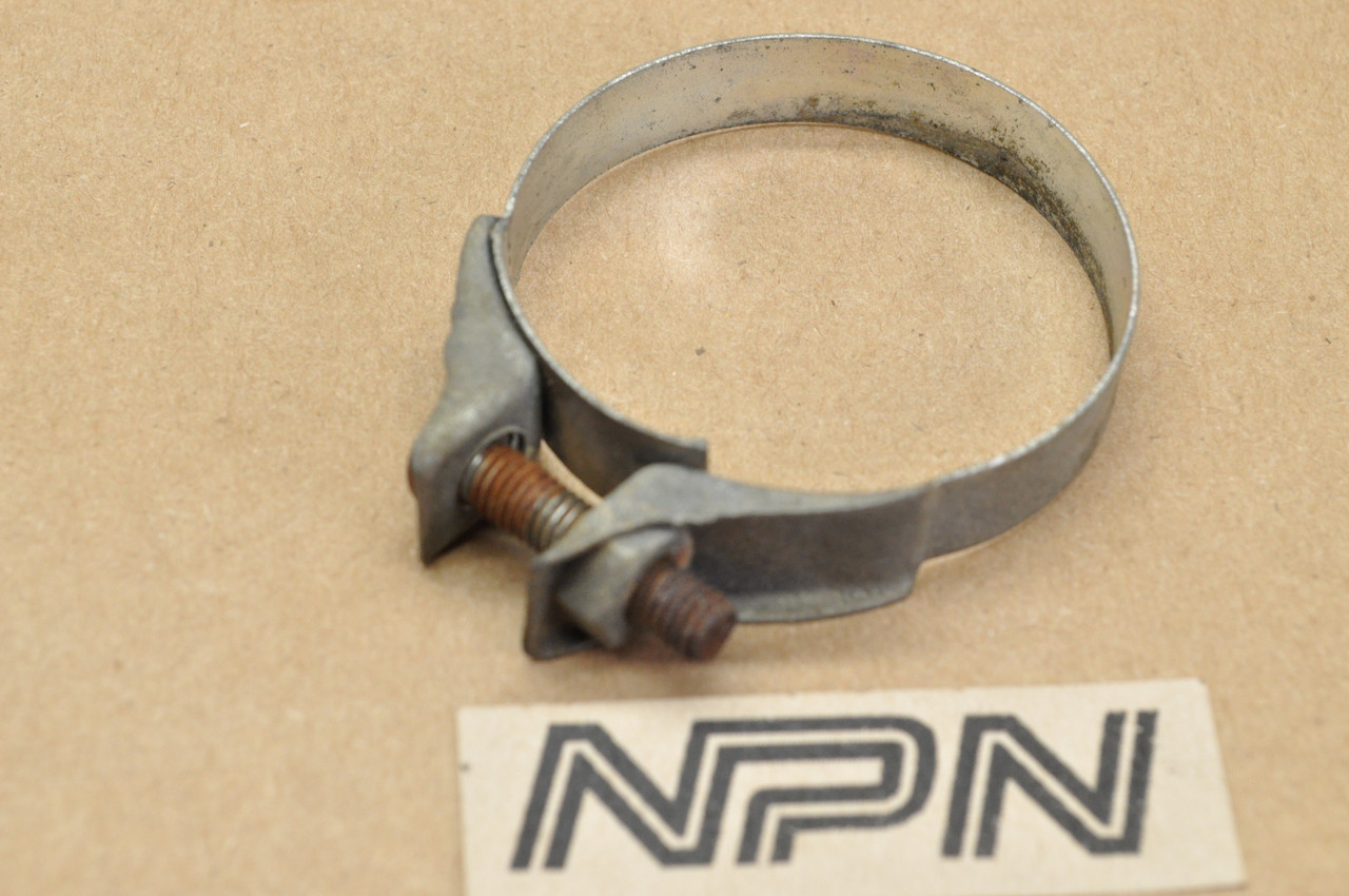 Vtg Used OEM Honda C70 CB550 CT70 CT90 Air Boot Clamp "B" & Screw 17256-053-010