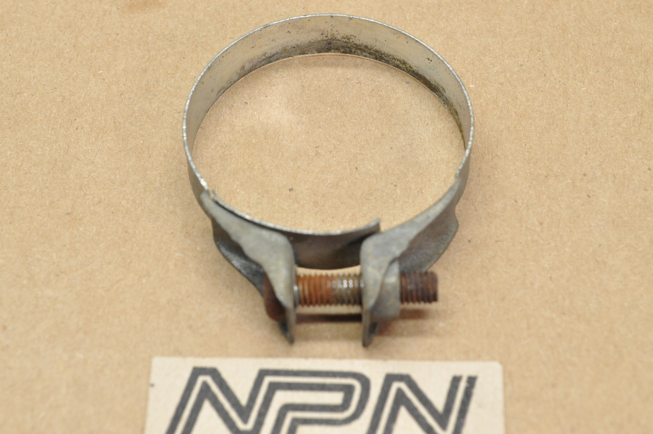 Vtg Used OEM Honda C70 CB550 CT70 CT90 Air Boot Clamp "B" & Screw 17256-053-010
