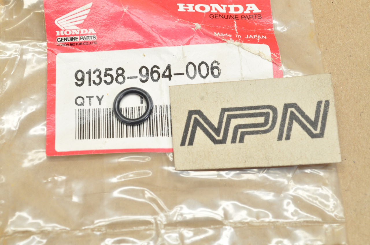 NOS Honda ATC200 ATC250 ATC350 FL350 FL400 TRX250 O-Ring 91358-964-006