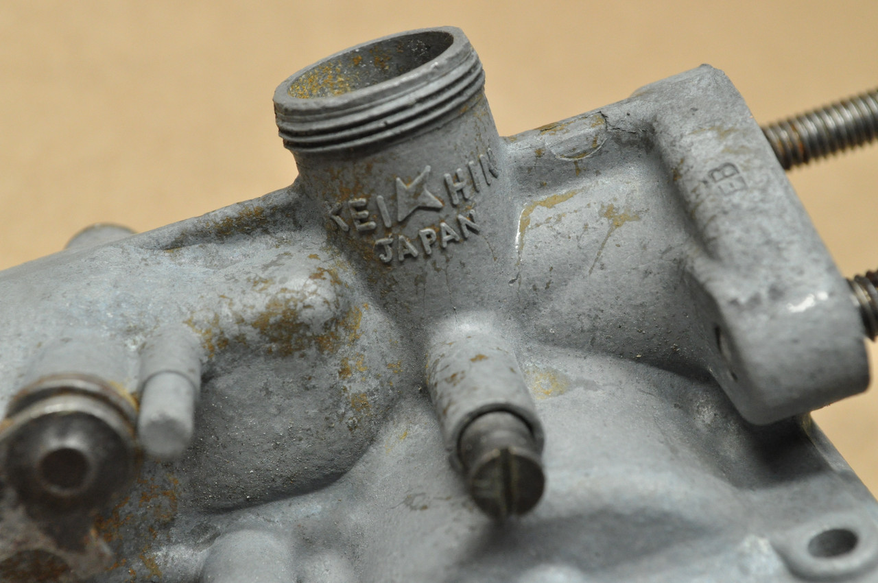 Vintage Used OEM Honda CM91 Keihin Carburetor Body & Float M91A 16100-046-004