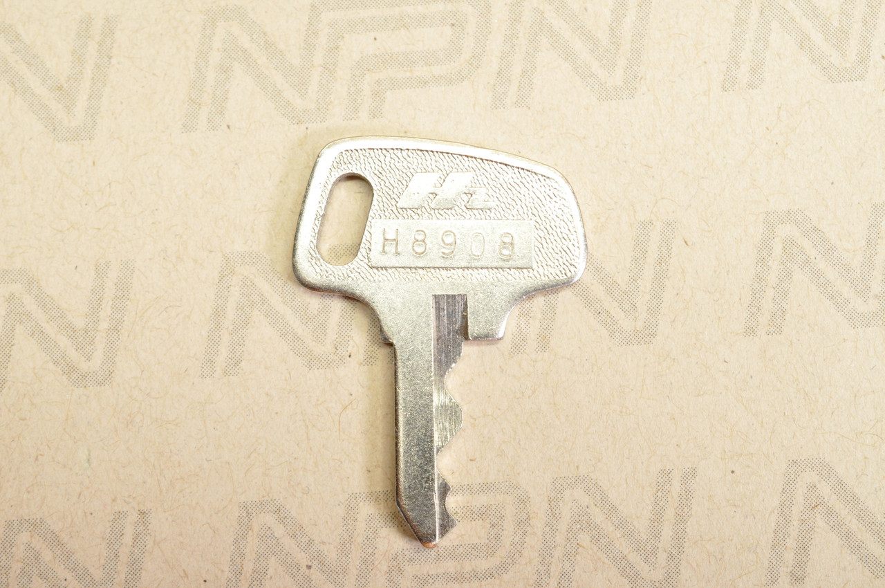 NOS Honda OEM Ignition Switch & Lock Key Single Groove H8908