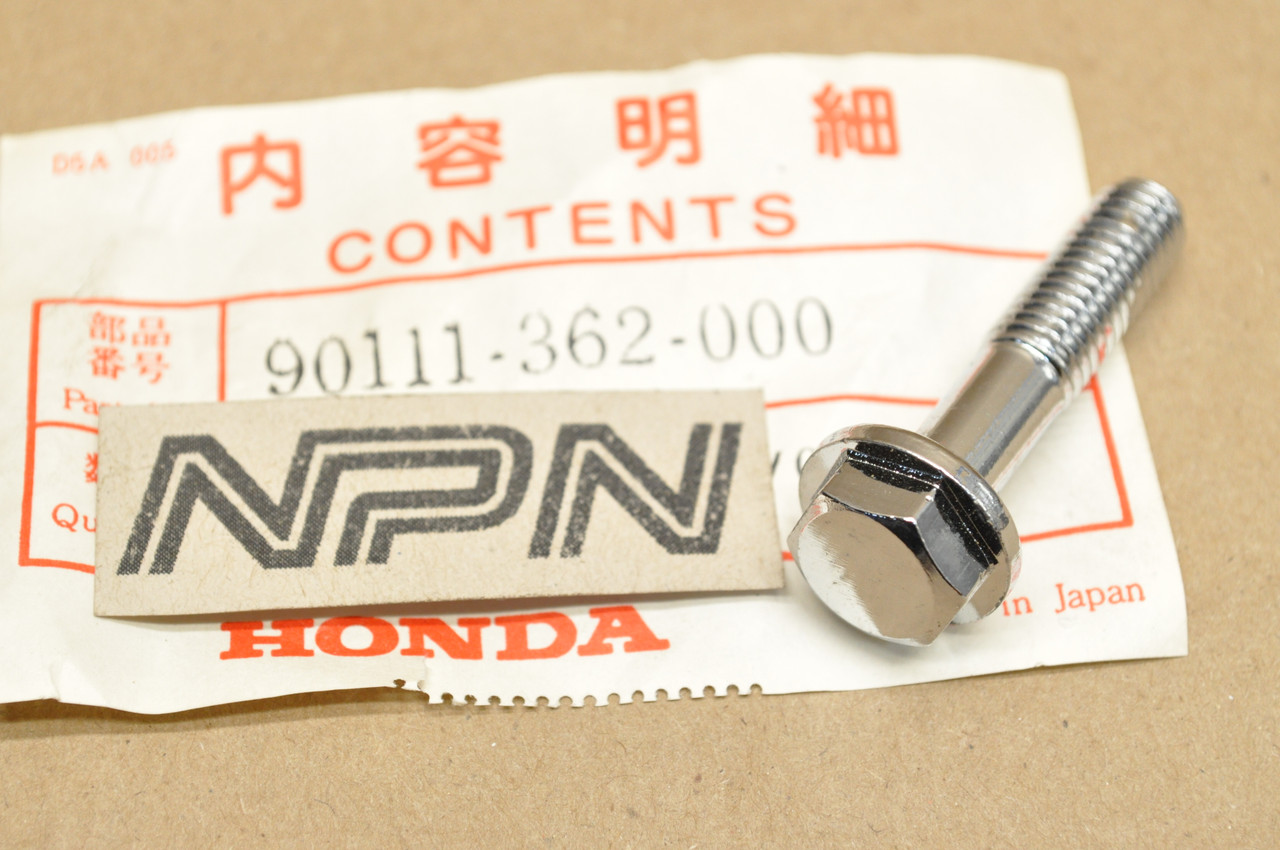 Genuine Honda Handlebar Clamp Bolt – M8 X 36, 90111-362-000 – CB350 CB450 CB550
