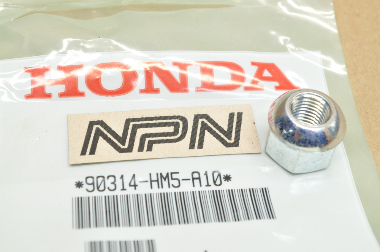 NOS Honda TRX250 TRX300 TRX350 Fourtrax Wheel Nut 90314-HM5-A10