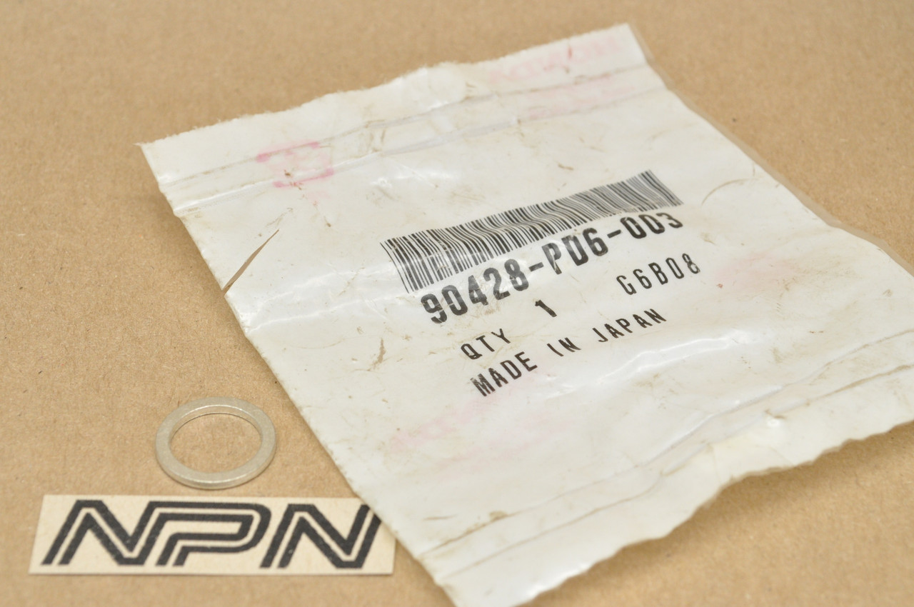NOS Honda CB900 CBR1000 CBR1100 CBR600 GL1200 VFR800 Washer 90428-PD6-003