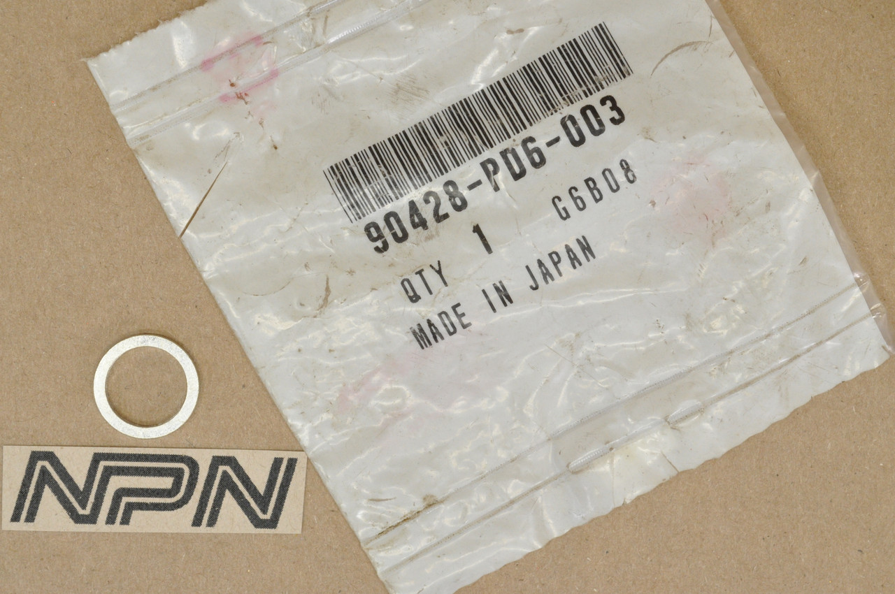 NOS Honda CB900 CBR1000 CBR1100 CBR600 GL1200 VFR800 Washer 90428-PD6-003