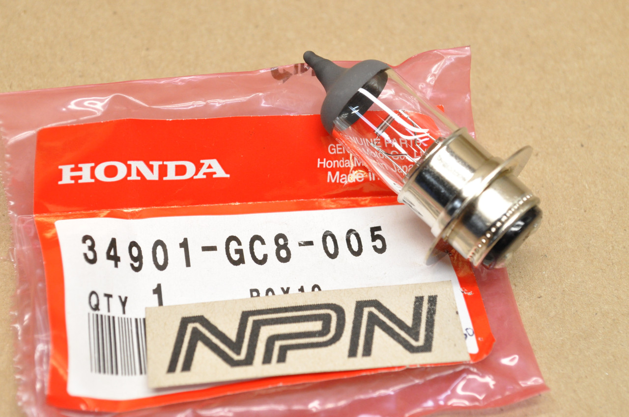 NOS Honda NH80 Aero Stanley 12V 30/30W Head Light Bulb 34901-GC8-005