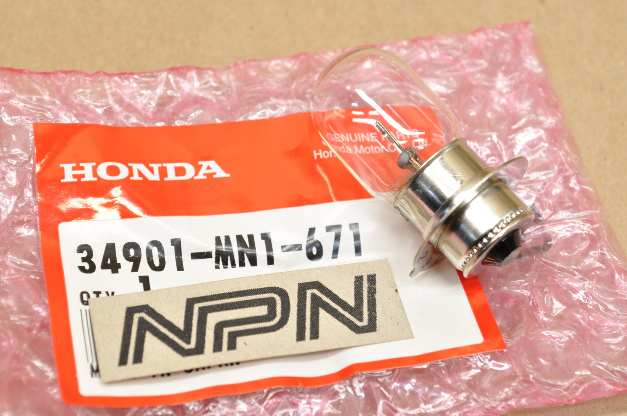 NOS Honda XR200 XR250 XR400 XR600 XR650 12V 35W Head Light Bulb 34901-MN1-671