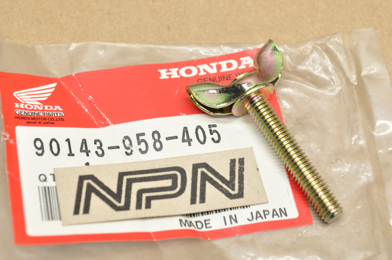 NOS Honda ATC200 E ATC200ES Big Red ATC200M TRX200 Air Cleaner Cover Bolt 90143-958-405