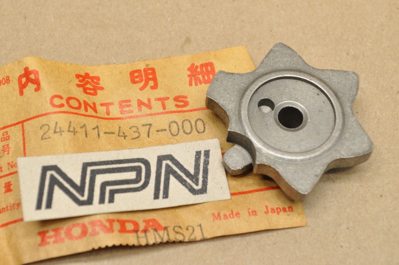 NOS Honda 1979-82 XL125 S 1979-83 XL185 S Gear Shift Cam 24411-437
