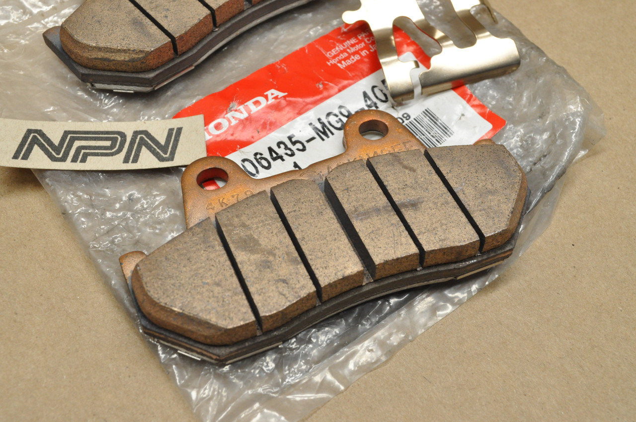 NOS Honda GL1200 Gold Wing Rear Brake Caliper Pad Set Kit 06435-MG9-405