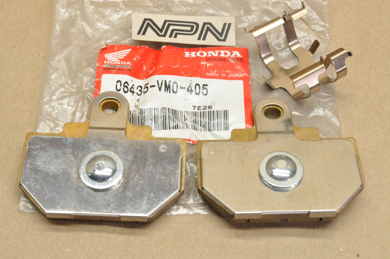 NOS Honda 1985 FL350 R Odyssey Rear Brake Shoe Pad Set Kit 06435VM0