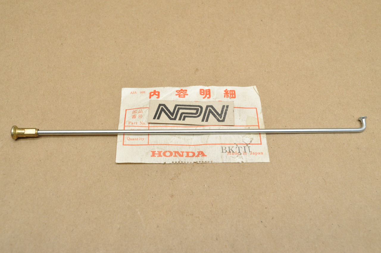 NOS Honda PC50 Little Honda Moped Rear Wheel Spoke A & Nipple 97324-21234-1