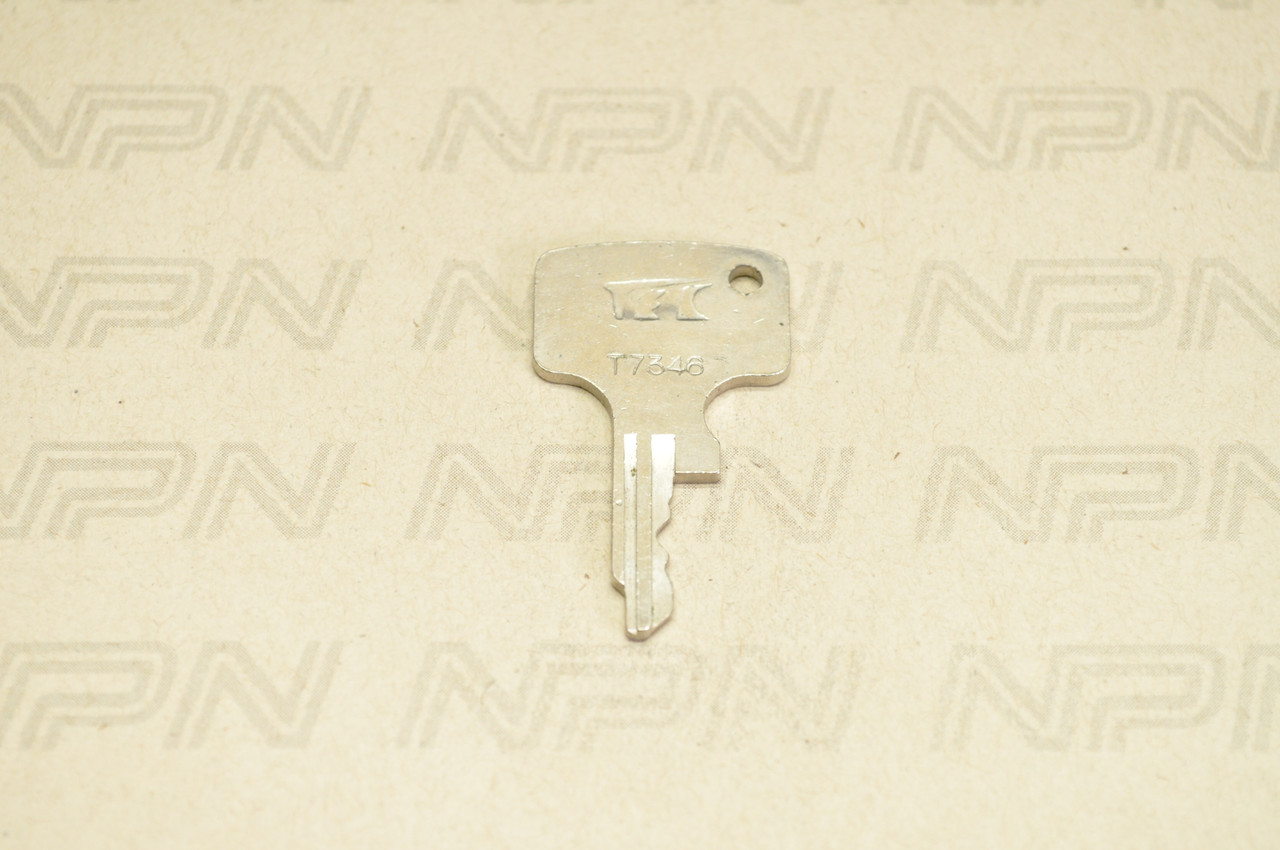 NOS Honda OEM Ignition Switch & Lock Key Ward Cut Double Groove T7346