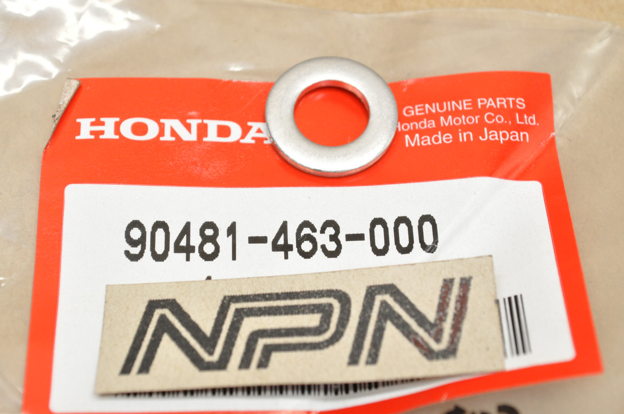 NOS Honda GL1100 GL1200 Gold Wing NX650 XL600 R XR500 R Washer 90481-463-000