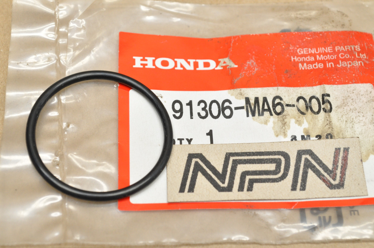 NOS Honda ATC110 ATC125 ATC185 ATC200 FL350 TRX125 TRX200 O-Ring 91306-MA6-005