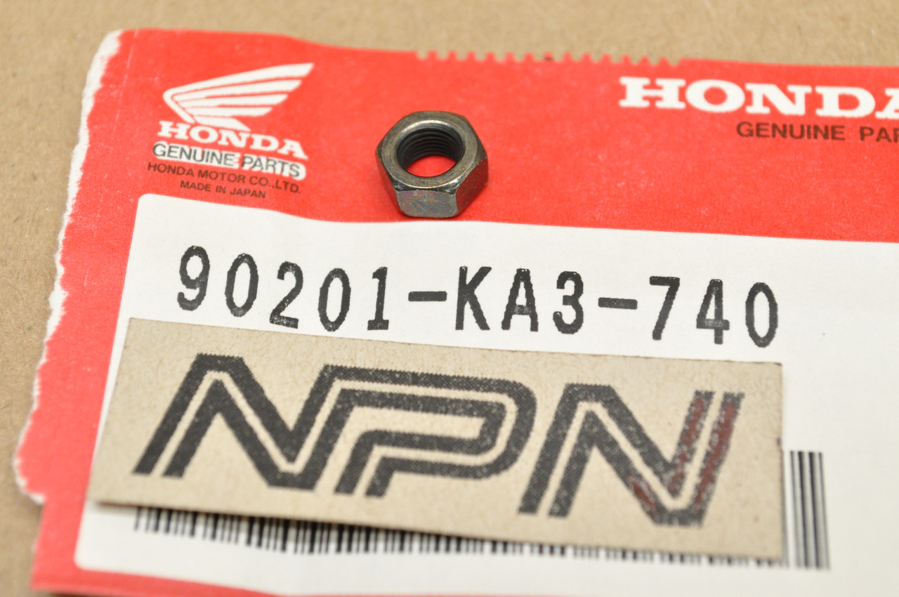 NOS Honda CR125 R CR250 R CR80 R Exhaust Manifold Lock Nut 90201-KA3-740