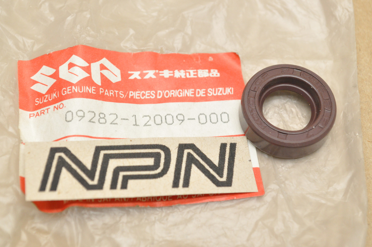 NOS Suzuki DR125 DR200 DR-Z125 GN125 LT-F500 LT250 Shaft Oil Seal 09282-12009