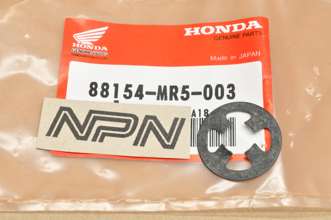 NOS Honda 1989-90 , 1994-97 8 PC800 Wind Shield Toothed Washer 88154-MR5-003