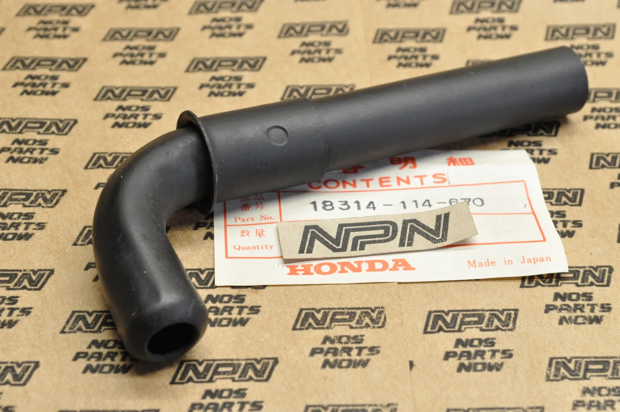 NOS Honda QA50 K0-K3 Exhaust Pipe Muffler Diffuser Baffle 18314-114-670