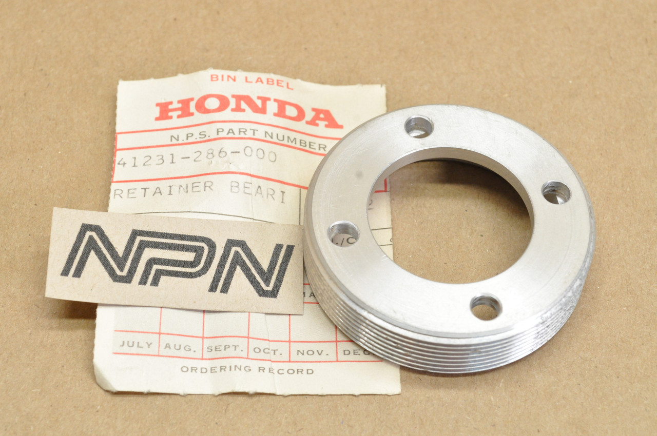 NOS Honda CB750 CB900 CBX CR250 MR250 SL350 XL250 Retainer 41231-286-000