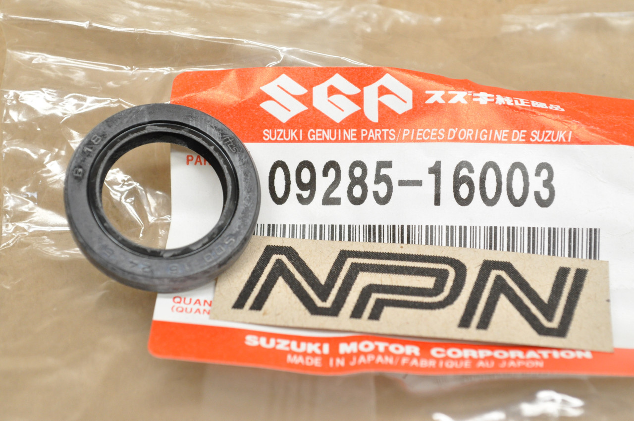 NOS Suzuki DR125 DR200 PE175 RM100 RM125 SP125 SP200 Oil Seal 09285-16003