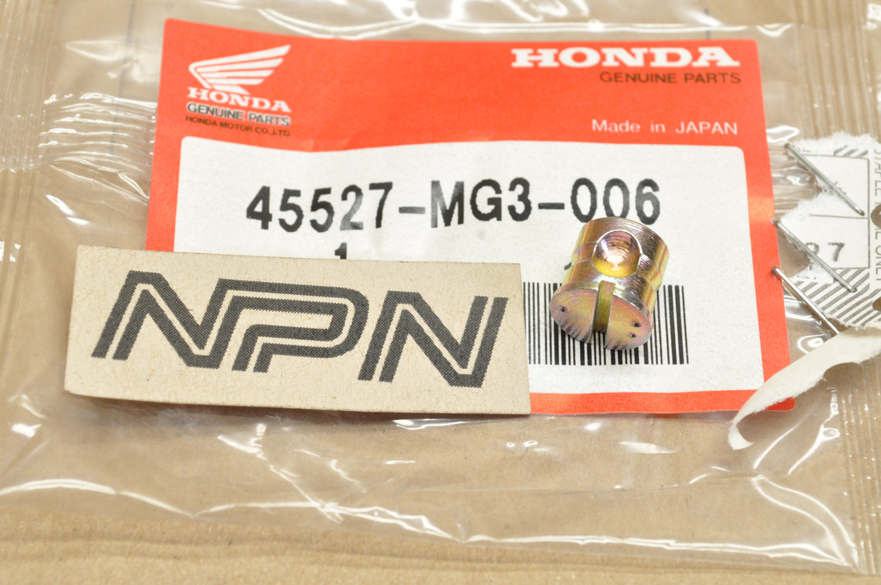 NOS Honda XL350 XL600 XR250 XR350 XR500 Brake Lever Adjust Pin 45527-MG3-006