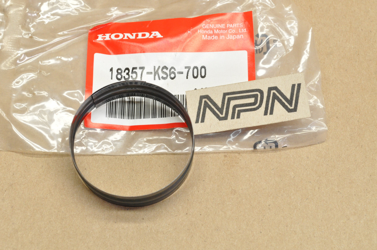 NOS Honda 1987-89 CR125 R Exhaust Joint Gasket Seal 18357-KS6-700