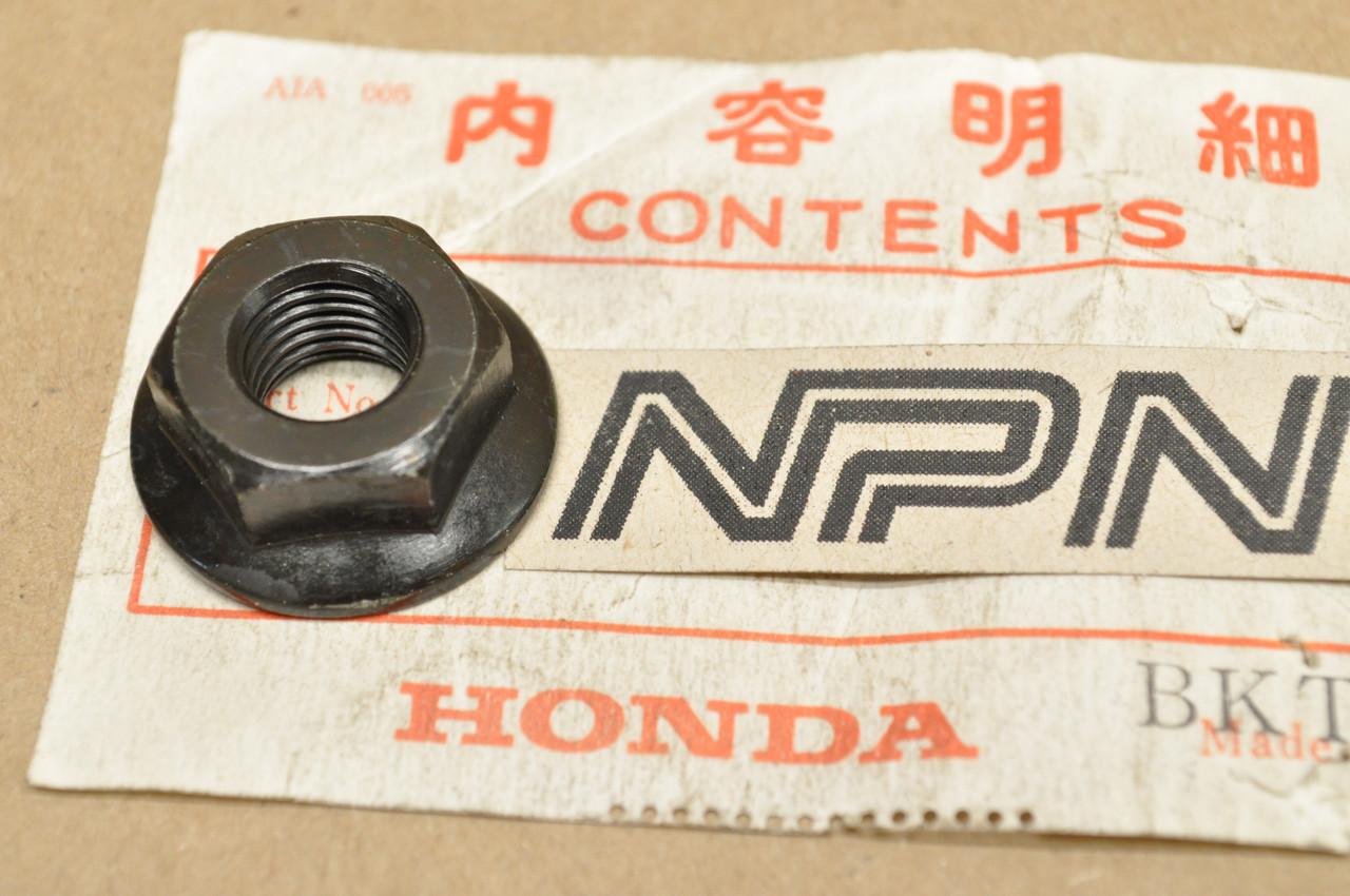 NOS Honda 1988-91 NT650 Hawk GT Engine Mount Bolt Flange Nut 90204-MA5-700