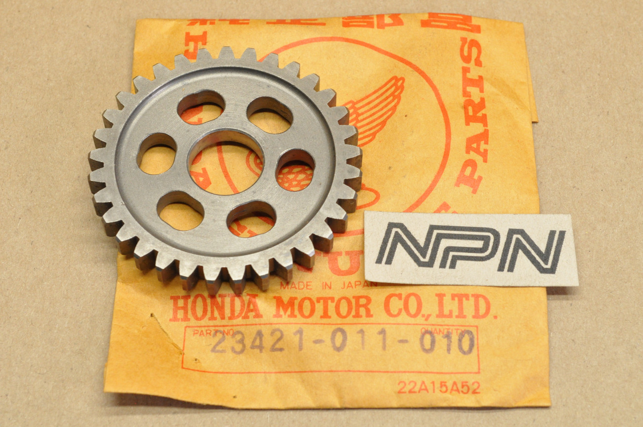 NOS Honda CA110 C110 Transmission Countershaft Low Gear "C" 33T 23421-011-010