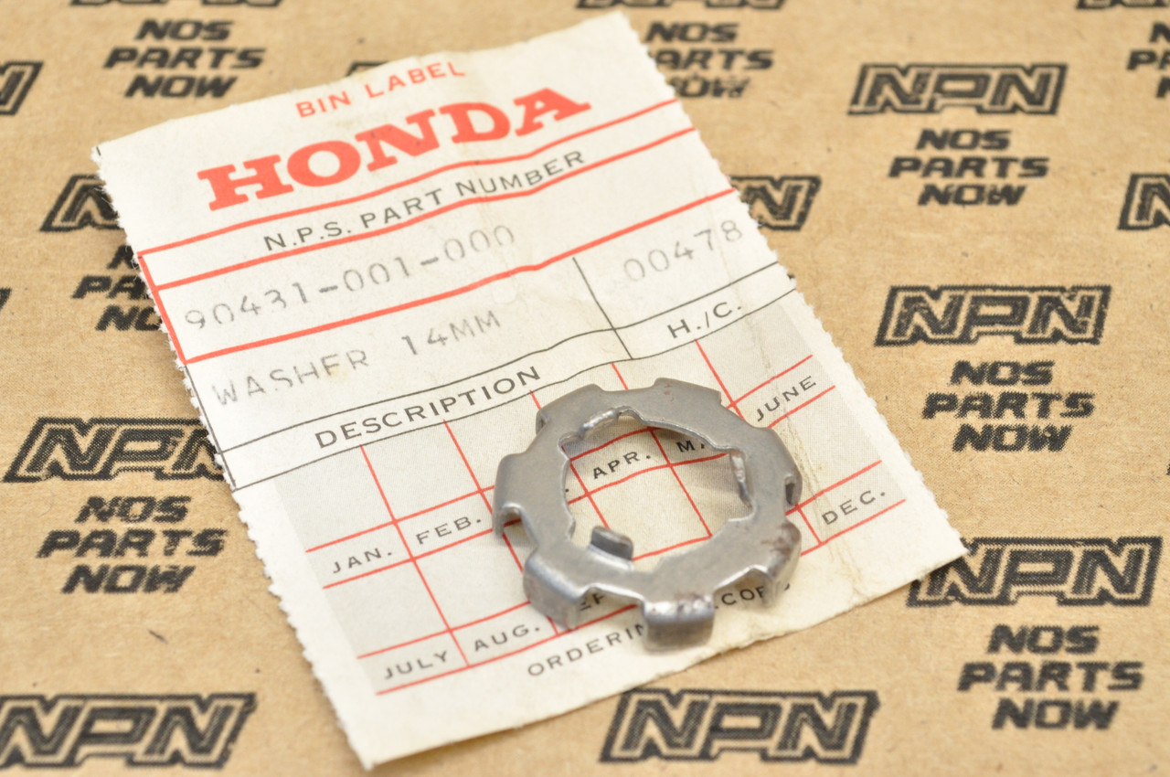 NOS Honda C100 C102 C105 C110 S65 Z50 Crank Shaft Lock Washer 90431-001-000