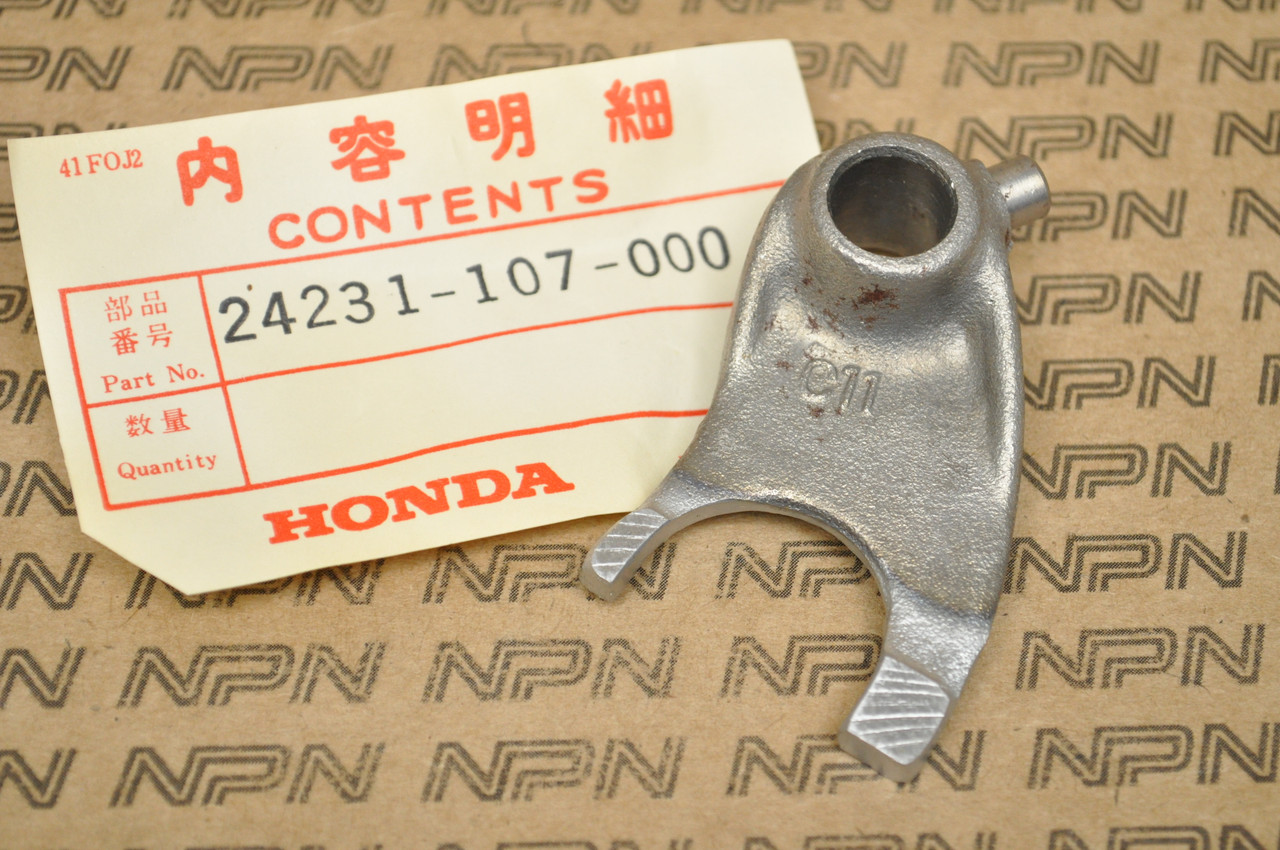 NOS Honda ATC185 CB100 CL125 SL100 SL125 XL100 Gear Shift Fork 24231-107-000