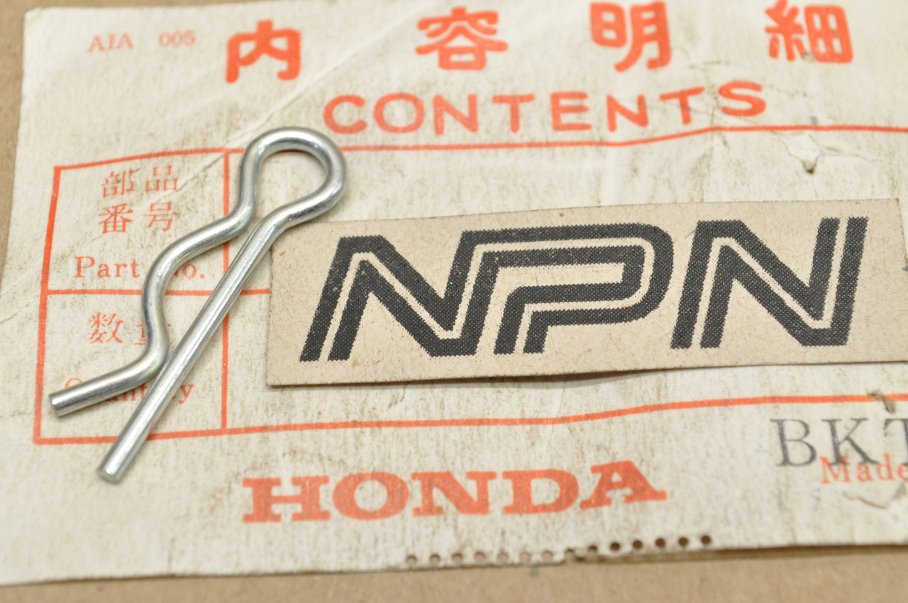 NOS Honda GL1800 Gold Wing NRX1800 QA50 Lock Cotter Pin 12mm 94251-12000