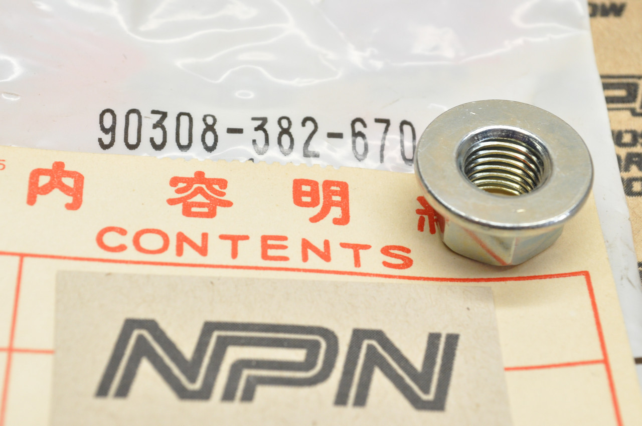 NOS Honda ATC350 CB900 CMX450 CR80 MB5 XL250 XL500 XR250 XR500 Nut 90308-382-670