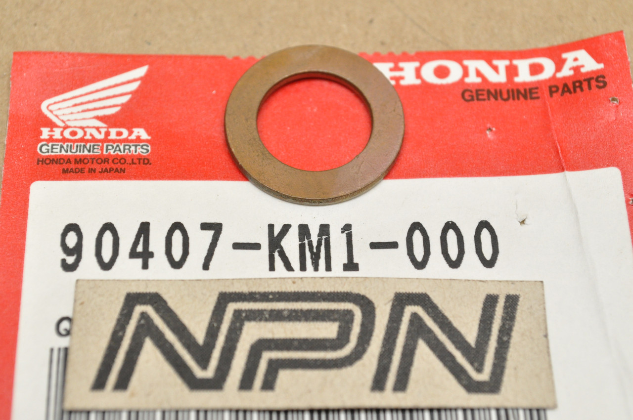 NOS Honda CH150 CH250 Elite CN250 Helix Cylinder Head Cover Washer 90407-KM1-000