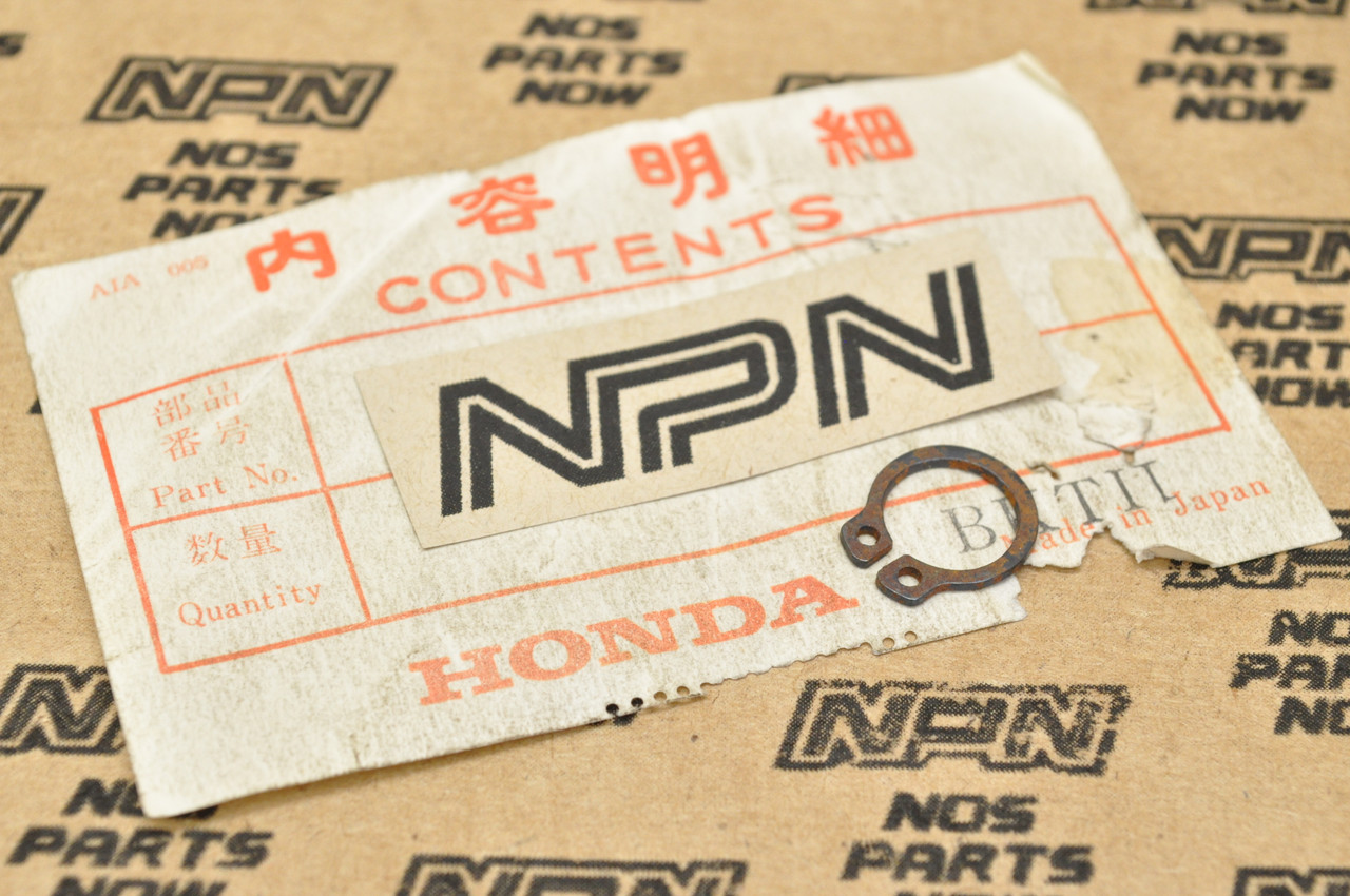 NOS Honda ATC350 CB450 CL450 TRX350 XL350 XL600 XR250 Circlip 94510-10000