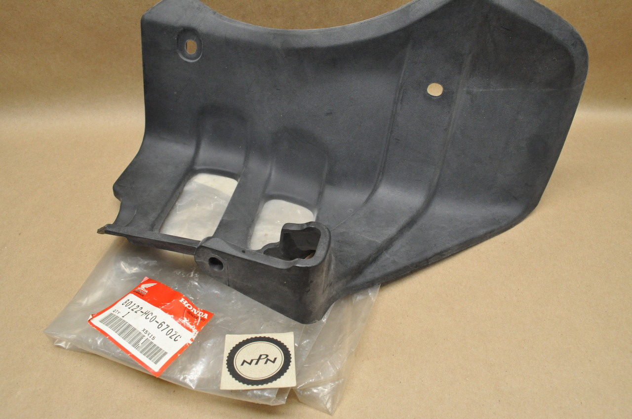 NOS Honda TRX300 EX Fourtrax Sportrax Left Rear Foot Splash Guard 80122