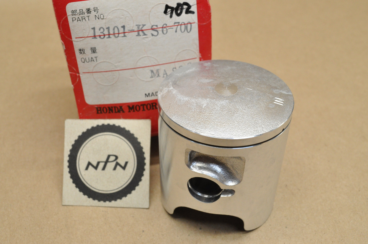 NOS Honda 1987 CR125 R Standard (STD) Size Piston 13101-KS6-700