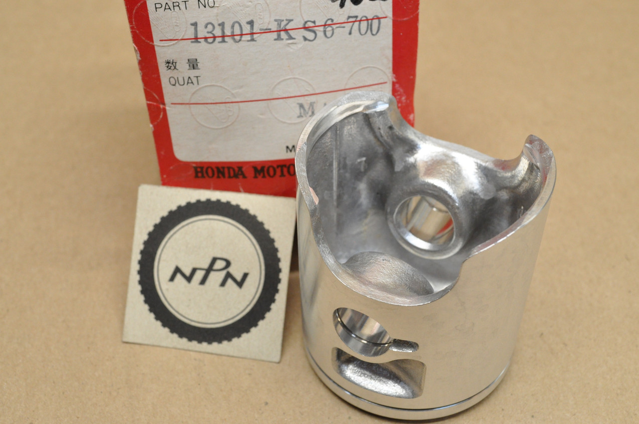 NOS Honda 1987 CR125 R Standard (STD) Size Piston 13101-KS6-700