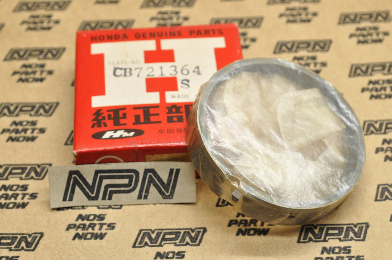 NOS Honda CB72 CL72 .75 Oversize Piston Ring Set for 2 Pistons 13040-268-000