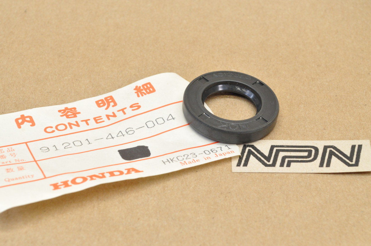 NOS Honda ATC200 CR250 M MR250 MT250 TLR200 XR185 XR200 Oil Seal 91201-446-004