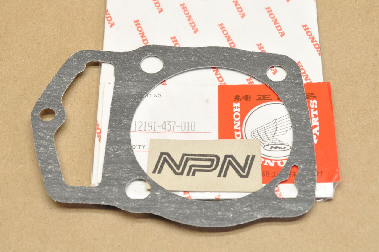 NOS Honda ATC200 TLR200 TRX200 XL200 XR200 Cylinder Gasket 12191-437-010