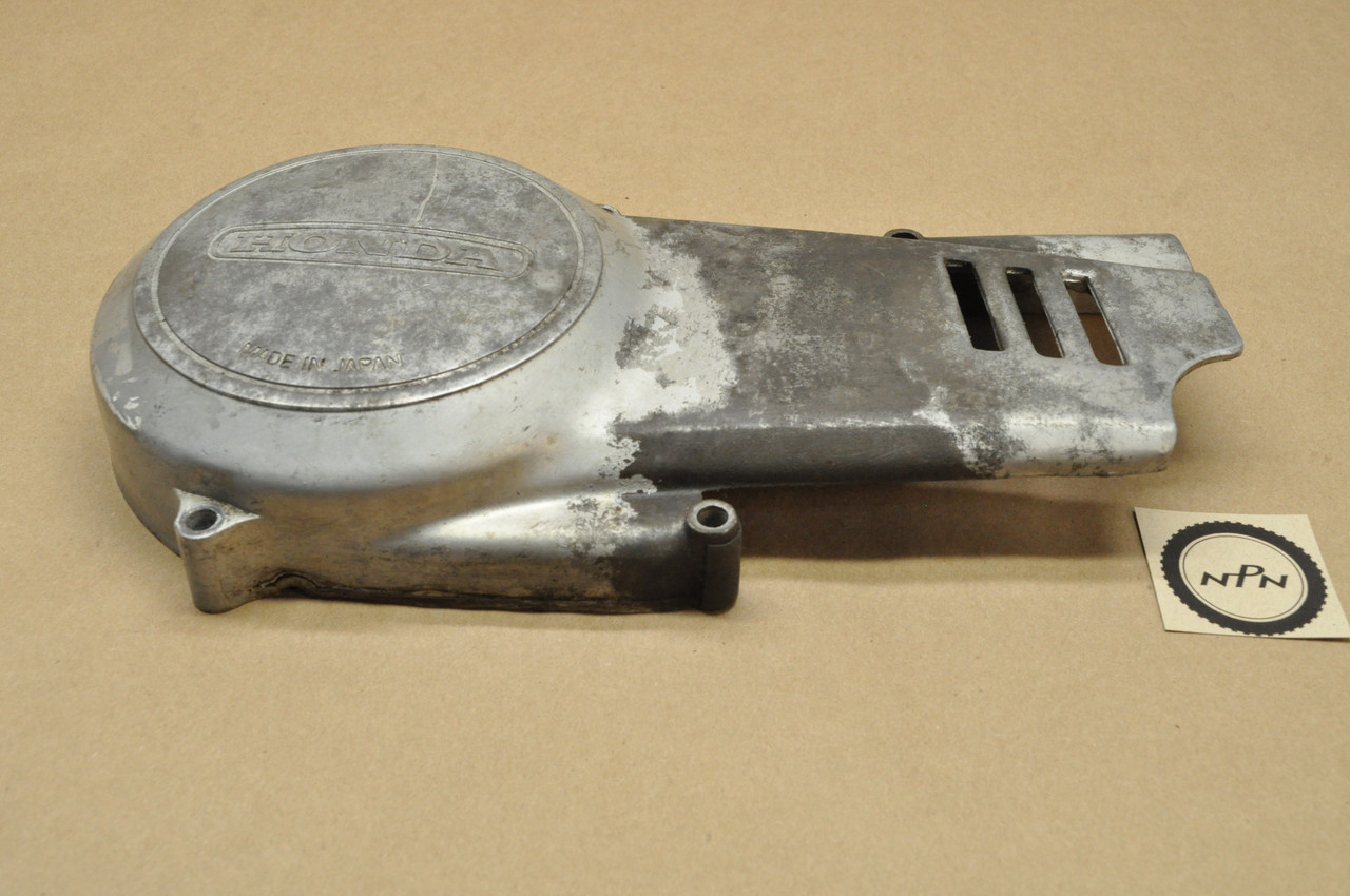 Vintage OEM Honda XL75 XR75 XR80 Left Crank Case Stator Side Cover 11341-149-010